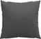 vidaXL - Sierkussens - 4 - st - 40x40 - cm - stof - antracietkleurig