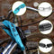 Happygetfit - Fietsslot Cijferslot Stalen Ketting antidiefstal | Combinatieslot met Code: Fiets Scooterslot Motorslot Kettingslot Slot met Cijfers Diefstalbeveiliging Veilig Sterk 90cm lang Volwassen Kind Hek Poort