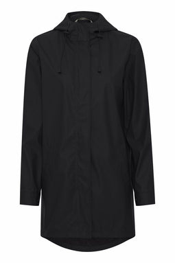 Fransa FRRAINFALL JA 1 - Dames Jas - Lang model met capuchon - Maat L