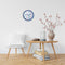 nXt- Stille Wandklok - 30 cm - Plastic - Wit - 'Alpaca'