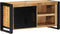 vidaXL - Tv-meubel - 80x30x40 - cm - massief - ruw - mangohout