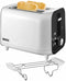Unold 38410 - Toaster - Traploze temperatuurregelaar en opwarmfunctie - Wit