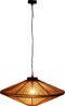 J-Line hanglamp Ovni - ijzer/jute - naturel - medium