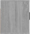 vidaXL - Tv-wandmeubel - 100x34,5x40 - cm - grijs - sonoma - eikenkleurig