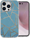 imoshion Hoesje Geschikt voor iPhone 14 Pro Hoesje Siliconen - imoshion Design hoesje - Blauw / Blue Graphic