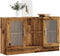 vidaXL - Dressoir - 120x30,5x70 - cm - bewerkt - hout - oud - houtkleurig