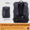 HP Travel 15,6 - Laptopbackpack - 25 liter - Grijs