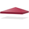 Coast Vervangend Dak - Paviljoen 3 x 3 m - Waterafstotend UV-bestendig - Bordeaux