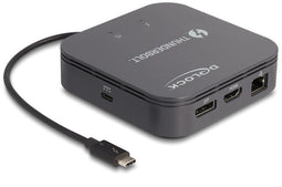 Delock 87789 - Thunderbolt 3 Dock - 1x USB 3.2 type-C 5Gb/s 1x DisplayPort - Zwart