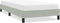 vidaXL - Bedframe - zonder - matras - 100x220 - cm - fluweel - lichtgrijs