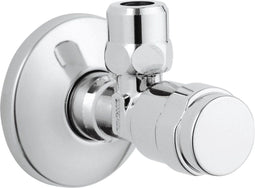 GROHE Eggemann - Hoekstopkraan 1/2" - Ergonomische greep - Chroom