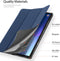 Dux Ducis Lenovo Tab P11 (2nd gen) - Domo Bookcase - Auto Wake/Sleep functie - Donkerblauw