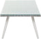 Loungeset met tafel 4-zitter RAGUSA Gebroken wit