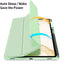 Dux Ducis - Tablet hoes geschikt voor Samsung Galaxy Tab S8 Plus - Toby Series - Tri-Fold Book Case - Groen