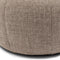 Riviera Maison Falcone Stool Bright Taupe - Polyester, Rubberhout - Bright Taupe - 72.0x72.0x44.0 cm
