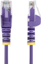 StarTech.com - CAT6 Ethernet Kabel - 50cm Snagless 100W PoE UTP LSZH 28AWG Paars