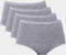 sloggi Basic+ - Dames Maxi slip - Extra zachte naden - Wit (4-pack)