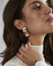 Rosefield Dames Oorbellen - The Lois Wave Charm - Zilver - BWCES-J220