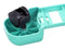 Leifheit Clean Twist Disc Mop Ergo - compleet dweilsysteem met wieltjes - 6 liter - Turquoise
