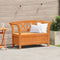 vidaXL - Tuinopbergbank - in - Acacia - 119x76x44 - cm - Massief - Hout
