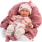 Llorens babypop Mimi met geluid en draagzak 42 cm