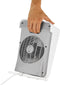 Unold 86450 - Ventilatorkachel IP21 - 1800-2000W met 70° oscillatie - Wit Grijs
