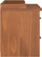 vidaXL - Gangbankje - SANDNES - 87x40x50 - cm - massief - grenenhout