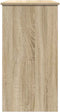vidaXL - Bureau - 80x40x75 - cm - bewerkt - hout - sonoma - eikenkleurig