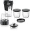 Bosch MUZ45XTM1 - Tasty Moments 5-in-1 multi-molen - Molen hakker blender ToGo (3 stuks)