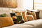Dutch Decor ALYSSA - Sierkussen 45x45 cm - Mayfly - groen - Inclusief binnenkussen