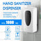 Automatische desinfectiedispenser 1000 ml, wandmontage, elektrische automatische zeepdispenser met s