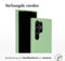 Accezz Liquid Silicone Backcover - Samsung Galaxy S23 Ultra - Schokabsorberend - Groen