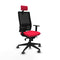 Bureaustoel Piqueras y Crespo 1D066G2 Rood