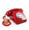 GPO 746PUSHRED - Telefoon retro jaren ‘70, druktoetsen, rood