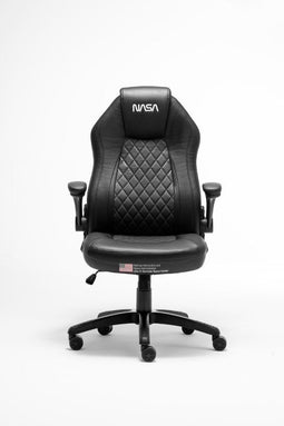 NASA Voyager - Gamestoel - Synthetisch leder - Zwart