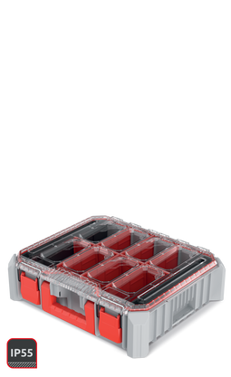 Kistenberg C BLOCK BRIDGE - Gereedschapsorganizer - 11 uitneembare dozen - Cool Grey