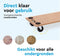 BRASQ Meubelroller FDW200 - Meubeltransporter - 200 KG - Zwenkwielen - Blank