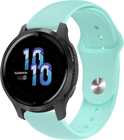 imoshion Siliconen Sport bandje - Universeel 22 mm aansluiting - Mintgroen