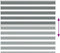 vidaXL - Zebra - rolgordijn - 160x100 - cm - stofbreedte - 155,9 - cm - donkergrijs