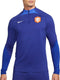 Nike KNVB MNK DF STRK DRIL TOP K - Heren Trui - Dri-FIT technologie - Blauw - Maat S