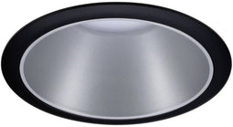 Paulmann Cole set inbouwspot - zwart/zilver mat - LED - 3-traps dimbaar - 2700K - warmwit