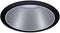 Paulmann Cole set inbouwspot - zwart/zilver mat - LED - 3-traps dimbaar - 2700K - warmwit