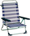Beach Chair Alco 1 Aluminium Multi-position Foldable 79,5 x 59,5 x 56 cm (79,5 x 59,5 x 56 cm)