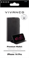 Vivanco 63469 - Flip Cover - 3 Kaarten - Zwart