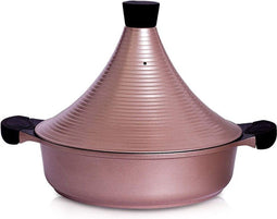 Aluminium tajine Agadir XL 32 cm- geschikt ook voor Inductie - Rose Gold