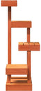 vidaXL - Kattenmeubel - 45,5x49x103 - cm - massief - grenenhout - wasbruin