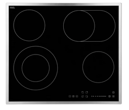 Hanseatic MC-HF662B - Inbouw keramische kookplaat - 4 HiLight-kookzones - Glaskeramiek