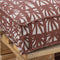 In The Mood Collection Palletkussens - L120 x B80/40 x H12 cm - Terracotta