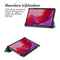 imoshion Tablet Hoes - Geschikt voor Lenovo Tab M11 - Design Trifold Bookcase - Green Plant