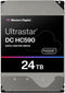 WD Ultrastar DC HC590 - Interne HDD - 24TB - 7200 rpm - SATA
